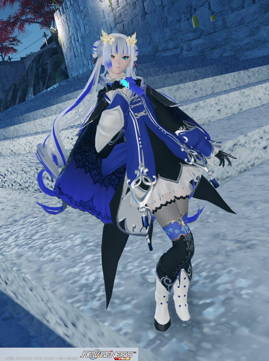 eruhauto's tweet photo. 気分転換に綺麗系の戦闘服を着ています

#PSO2NGS_SS https://t.co/F2BN7A5Z4v
