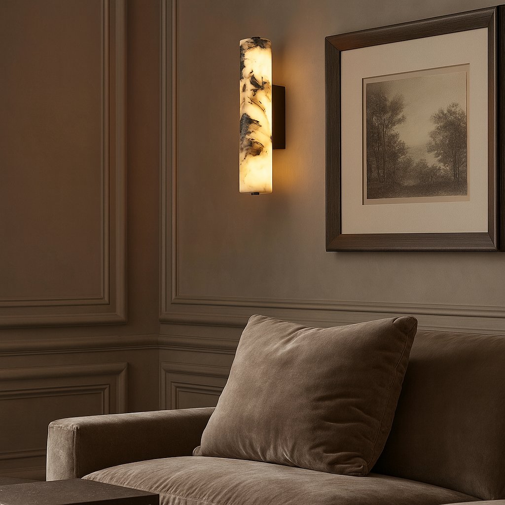 MorsaleLighting's tweet photo. This one lighting upgrade changes the entire mood of a bedroom.

Marble doesn’t just reflect light.
It transforms it.
Luxury is atmosphere.

#LuxuryLighting #InteriorDesign https://t.co/YGXTosoMm5