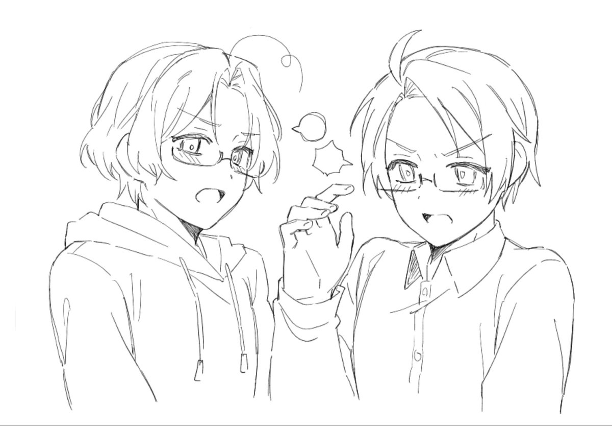 yo_r22's tweet photo. ほくべー兄弟🍵 https://t.co/IvDVXJGPlG