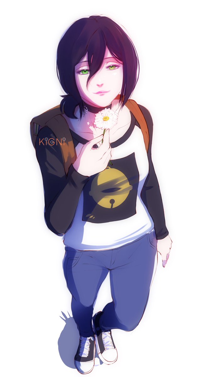 kignicute's tweet photo. I completed the gestalt) I made a sketch with Reze, I've been wanting to draw her for a long time, and specifically this moment with the flower 

#chainsawman #reze #チェンソーマン https://t.co/HycesLtgZw