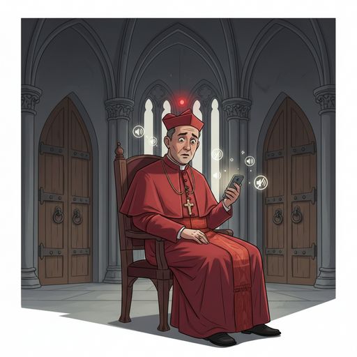 NieuweMobiel's tweet image. Oeps, betrapt! 🤫

Vandaag in het nieuws: een kardinaal is gesnapt met zijn telefoon tijdens het supergeheime conclaaf! ⛪ Zelfs met stoorzenders ging het alarm af. 🚨

Wat zou jij als eerste doen met je telefoon op zo'n plek? 🤔

#conclaaf #techfail