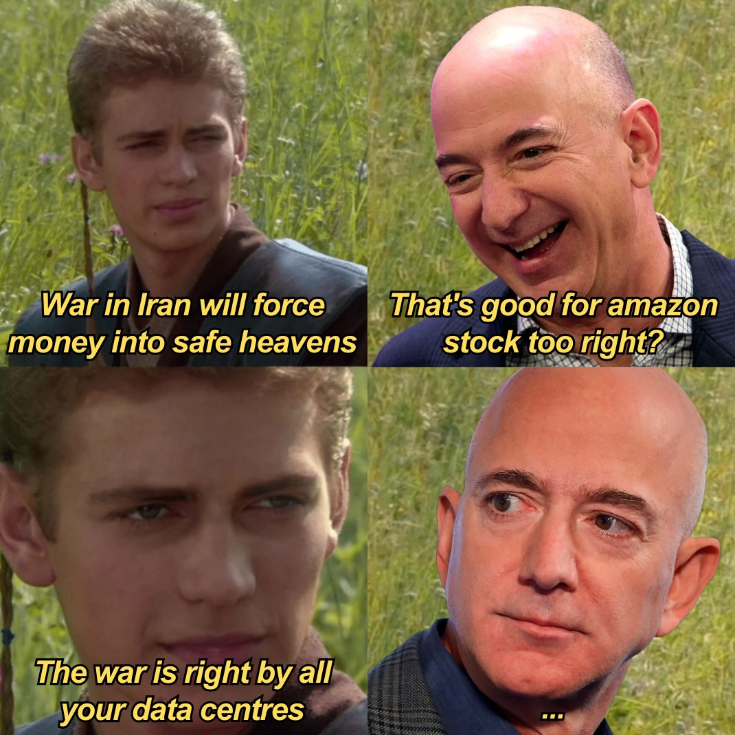wallstmemes's tweet photo. Amazon Cloud Services Down AGAIN, But This Time They Have A Good Excuse

Read blog: 
https://t.co/eew0wmcHiY https://t.co/WNwcSqvMo1