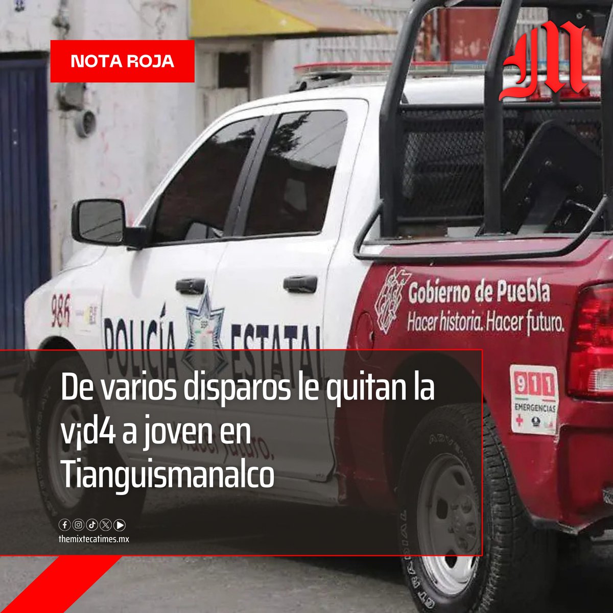 TheMixtecaTimes's tweet photo. Un adolescente de 16 años perdió la v¡d4 tras ser atacado a b4laz0s en el municipio de San Juan #Tianguismanalco, informaron autoridades ministeriales.

https://t.co/Bpucvdcxrr https://t.co/QtFARdYSHK