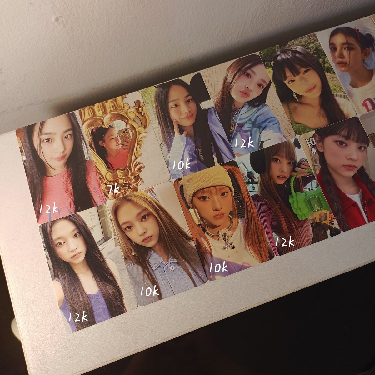KIMYERIDM's tweet photo. 🛒 ⊰ wts / want to sell!

— photocard newjeans :
• *♡ minji, danielle, hanni, haerin, hyein

🍃harga tertera di foto, bisa keep event
📍bandung https://t.co/2BK1QaQ1Tn