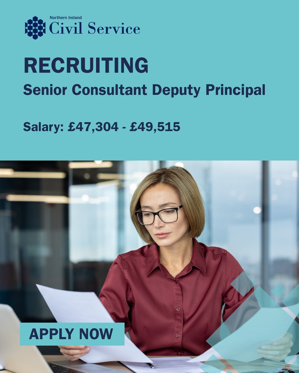 dptfinance's tweet photo. Just a few days left to apply!

We’re hiring a Senior Consultant (Deputy Principal) to play a key role within Innovation and Consultancy Services, managing the delivery of a variety of consulting activity across multiple projects for a wide range of public sector clients.

Find out more and apply here ➡️ https://t.co/AcoTJ2l8Fv