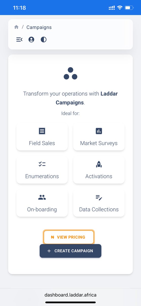 Laddar #1 sales infrastructure platform tweet media
