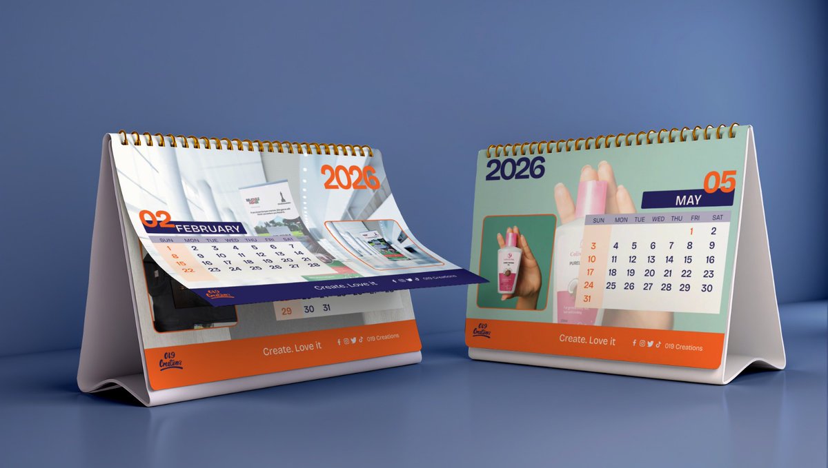 Mutahi019's tweet photo. We design and print desktop calendars. A nice to organise your workspace.
Holla at me.
0757286645 https://t.co/KJpt1rTjPu