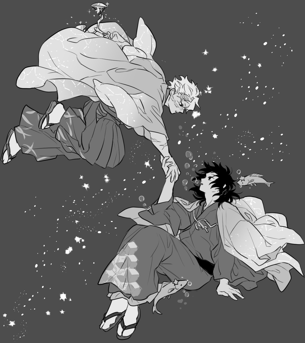 TdnNkz_xiv's tweet photo. ベリベリ乙女チックになってしまった⚖🐟さねぎゆ https://t.co/7rOrui6Pz9