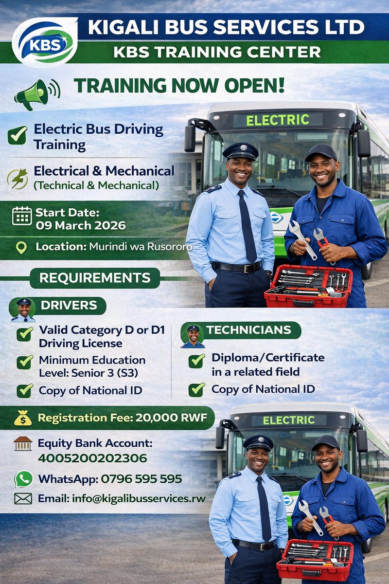 Kigali Bus Services tweet media