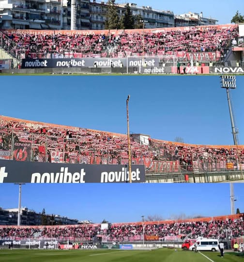8Patras's tweet photo. ΞΕΧΑΣΑ χτες ν' αναφερθώ στο ΜΑΓΙΚΟ ΡΕΣΙΤΑΛ από τη ΘΥΡΑ 7, 7000 ΚΑΥΛΩΜΕΝΟΙ ΓΑΥΡΟΙ έβαψαν τις Σέρρες~ΠΕΙΡΑΙΑ! Αυτός ο λαός μετά από δυο ΠΙΚΡΕΣ στο Λιμάνι (ΜΠΑΟΚ~Μπάγερν) ΑΠΑΙΤΕΙ ΝΙΚΗ τη Κυριακή κ το 49ο🏆! Αυτός ο λαός δεν έμαθε να χάνει ΠΟΤΕ! Καλώς ή κακώς! Αυτά! #OlympiacosFC 👊 https://t.co/dxm9XpDsaq
