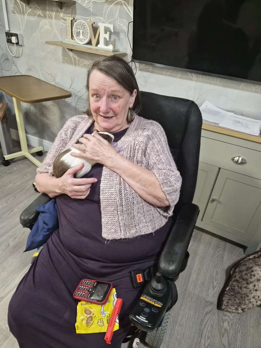 palmsrow's tweet photo. Another fantastic visit from The Mobile Mini Zoo - it is fantastic the range of animals we get to meet each time 🕷️🐍🐢🦎

#Sheffield #carehome https://t.co/qEuF7y0scL