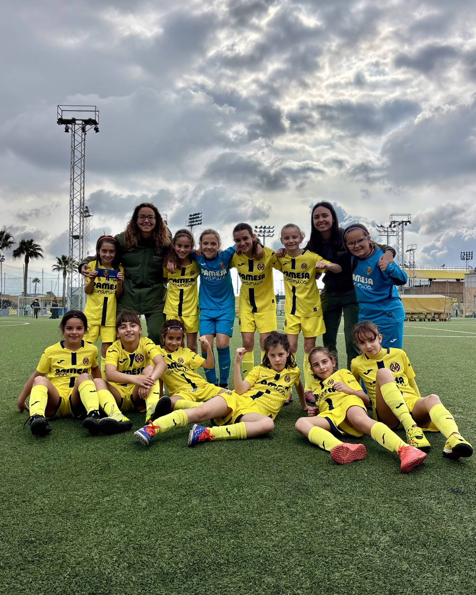CVFFemenino's tweet photo. Gran fin de semana para el Alevín y el Benjamín: triunfos ante CF Sorinthule (4-2) y UD Atzeneta de Castellón (5-0) 💛 https://t.co/lHjrmGDKvz