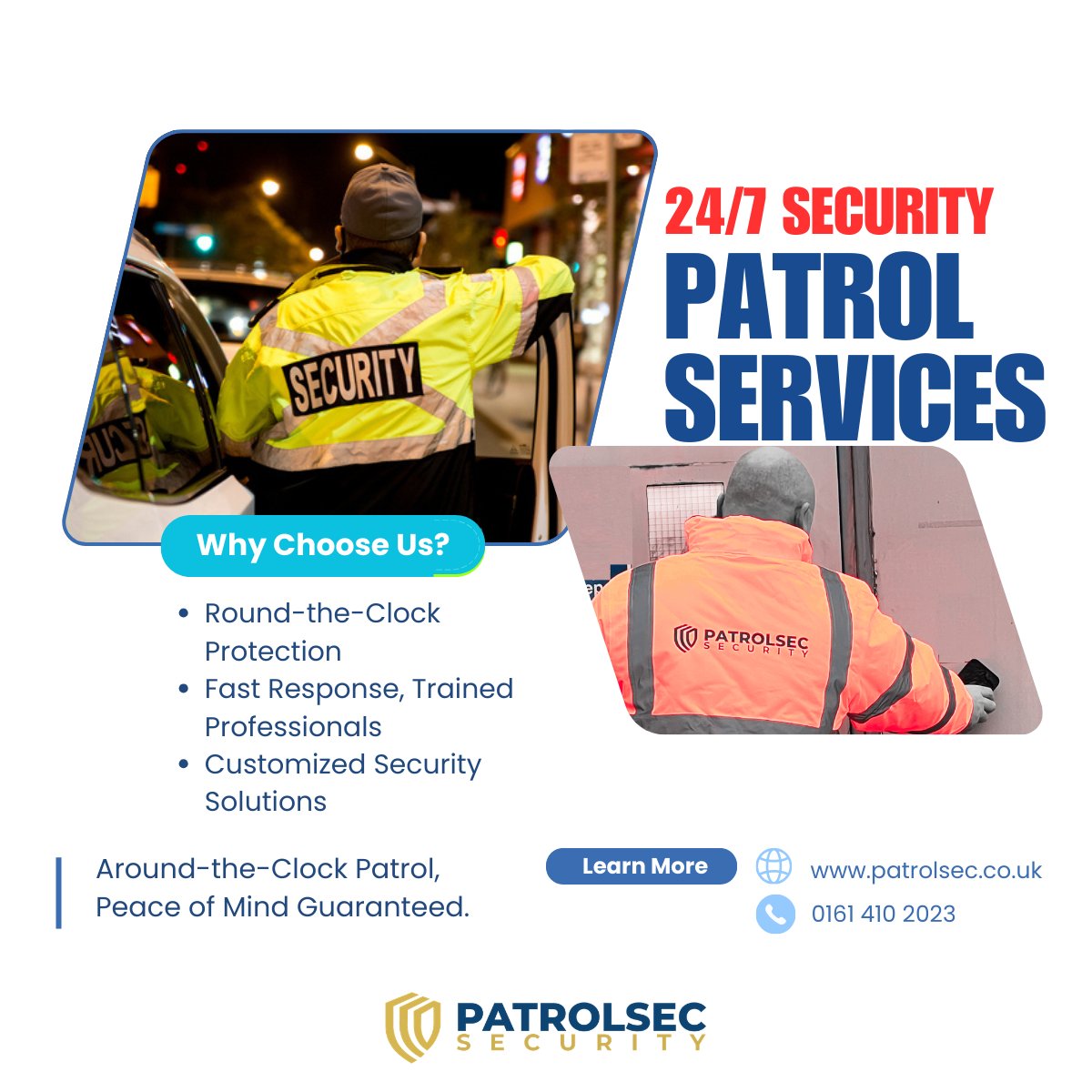 Patrolsec's tweet photo. When risk increases, response must be immediate. Patrolsec provides dependable mobile patrols and rapid alarm response, supporting facilities management and commercial properties across Greater Manchester.
https://t.co/pJl4O8Ii3g
#MobilePatrol #AlarmResponse #FacilitiesManagement https://t.co/tfKHeuaCYW