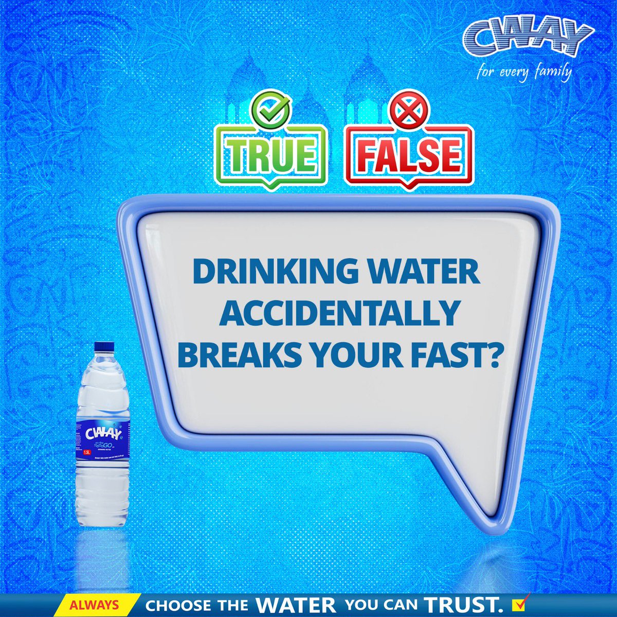 CWAY Table Water tweet media