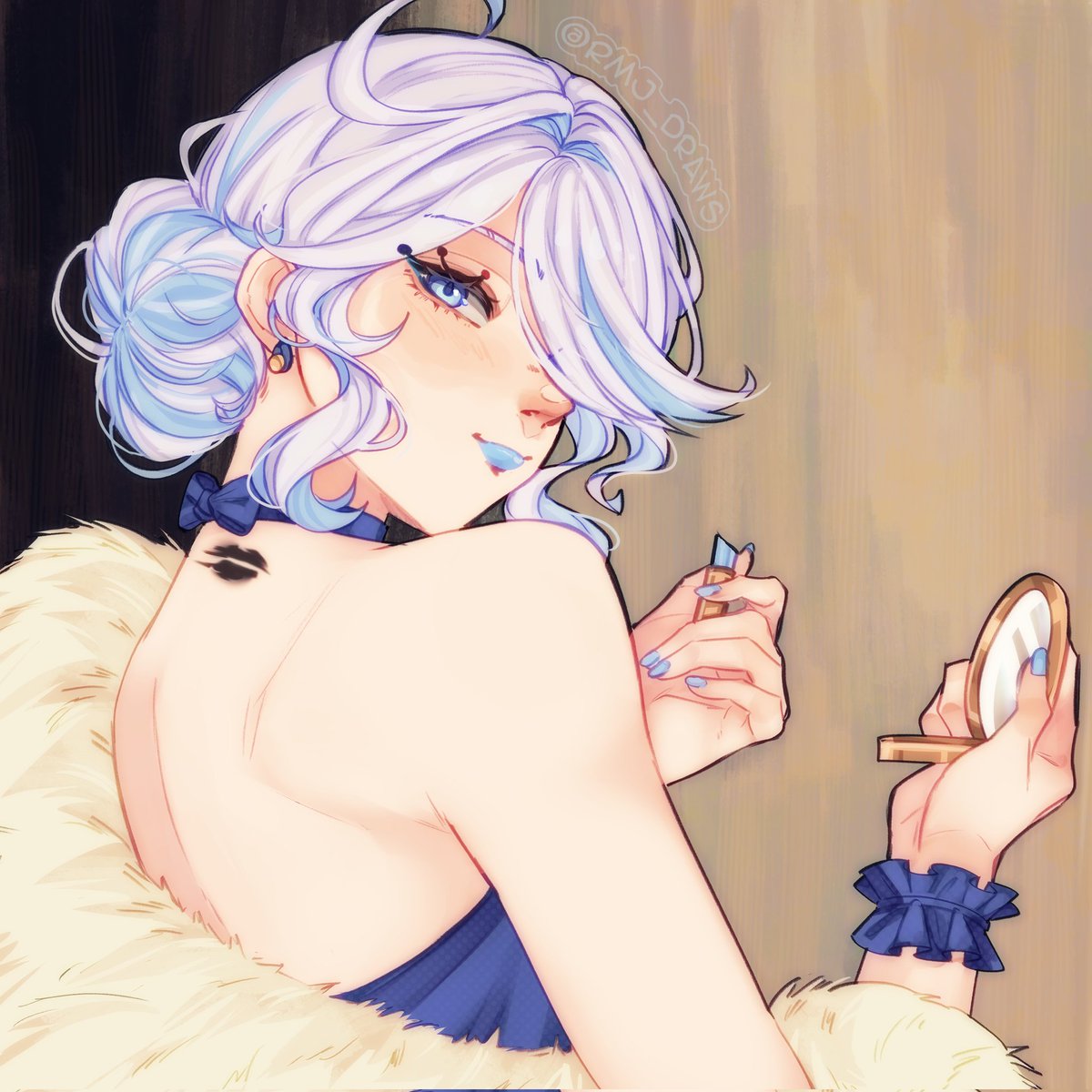 Kiss💄#Furina #GenshinImpact #arlefuri