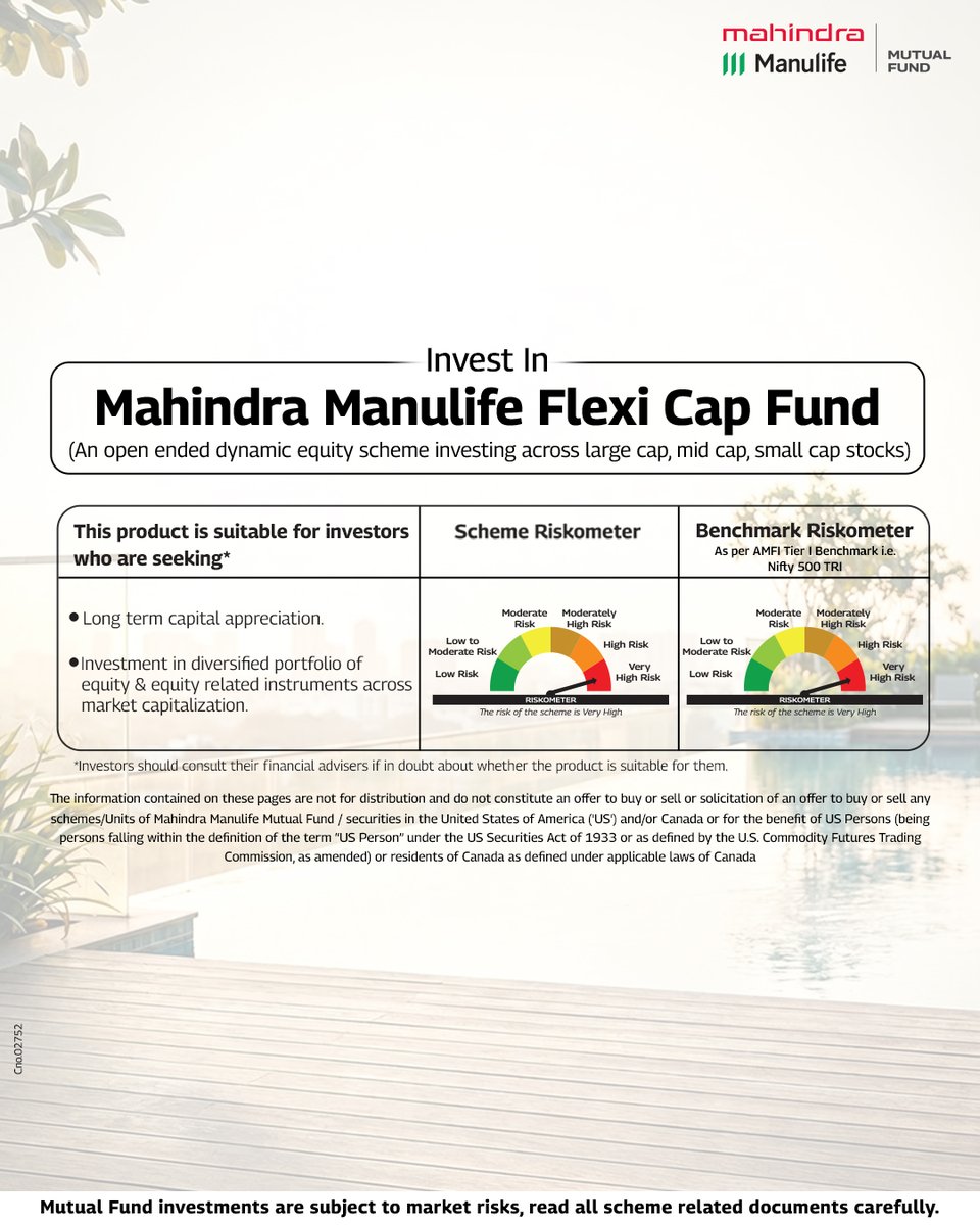 Mahindra Manulife Mutual Fund tweet media