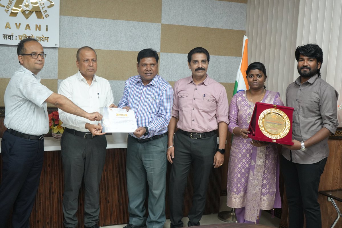 ARMOURED VEHICLES NIGAM LIMITED tweet media