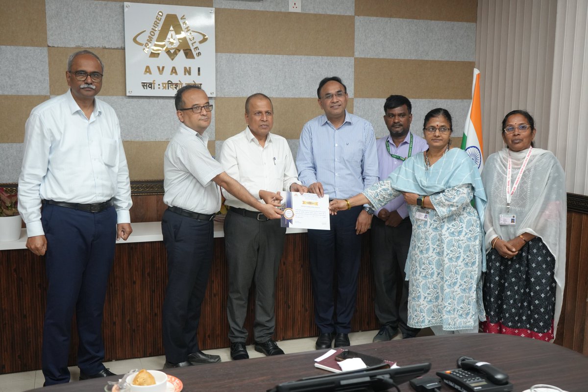 ARMOURED VEHICLES NIGAM LIMITED tweet media