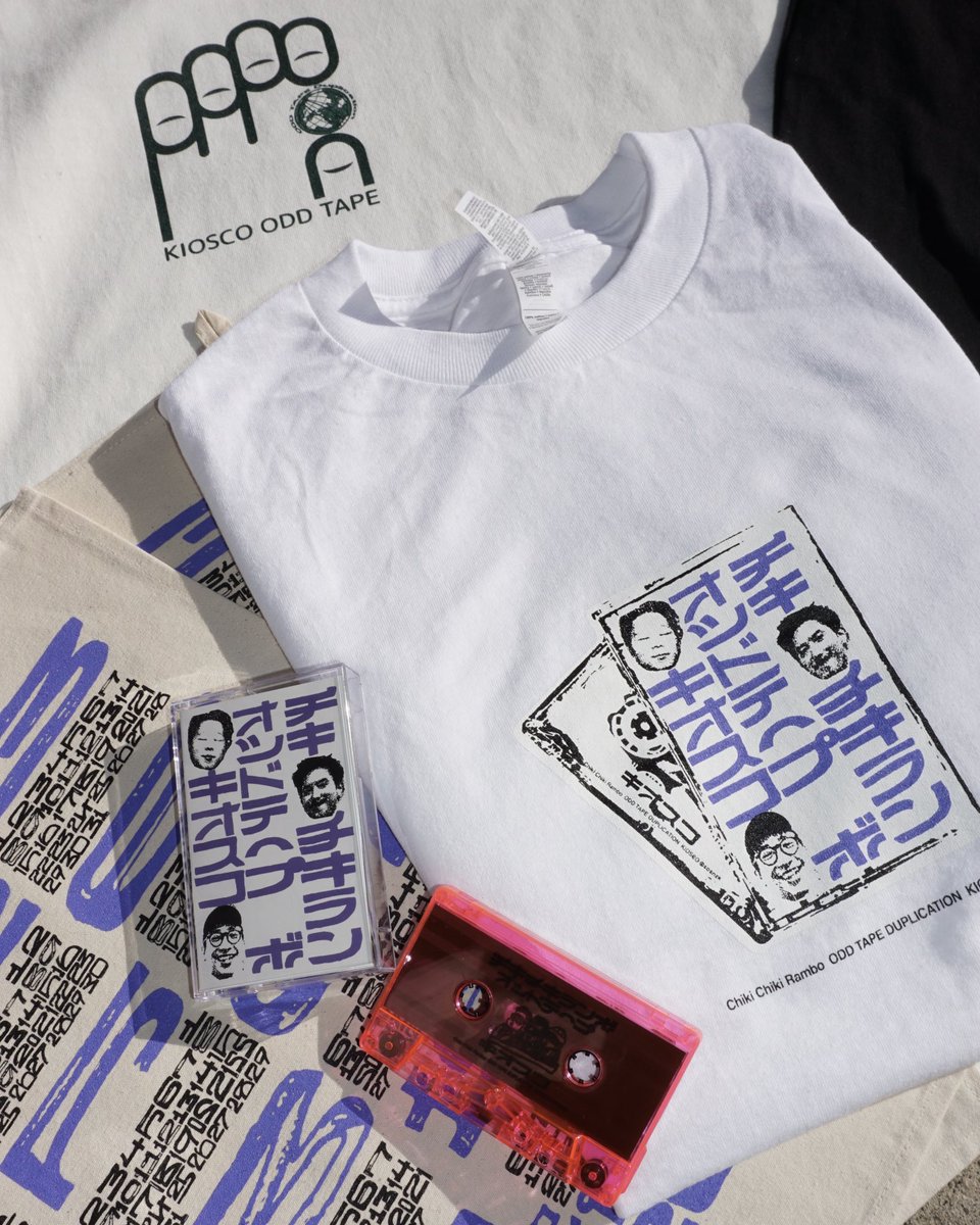 TapeOdd's tweet photo. 🇲🇽KIOSCO×ODD TAPE🌐

POP 🆙にて発売された🍒 Collaboration T-shirsやテープ、ロンTなど店舗、ONLINEで発売開始🤌🏻

https://t.co/34quNbMzmz https://t.co/zznLeDxtWE