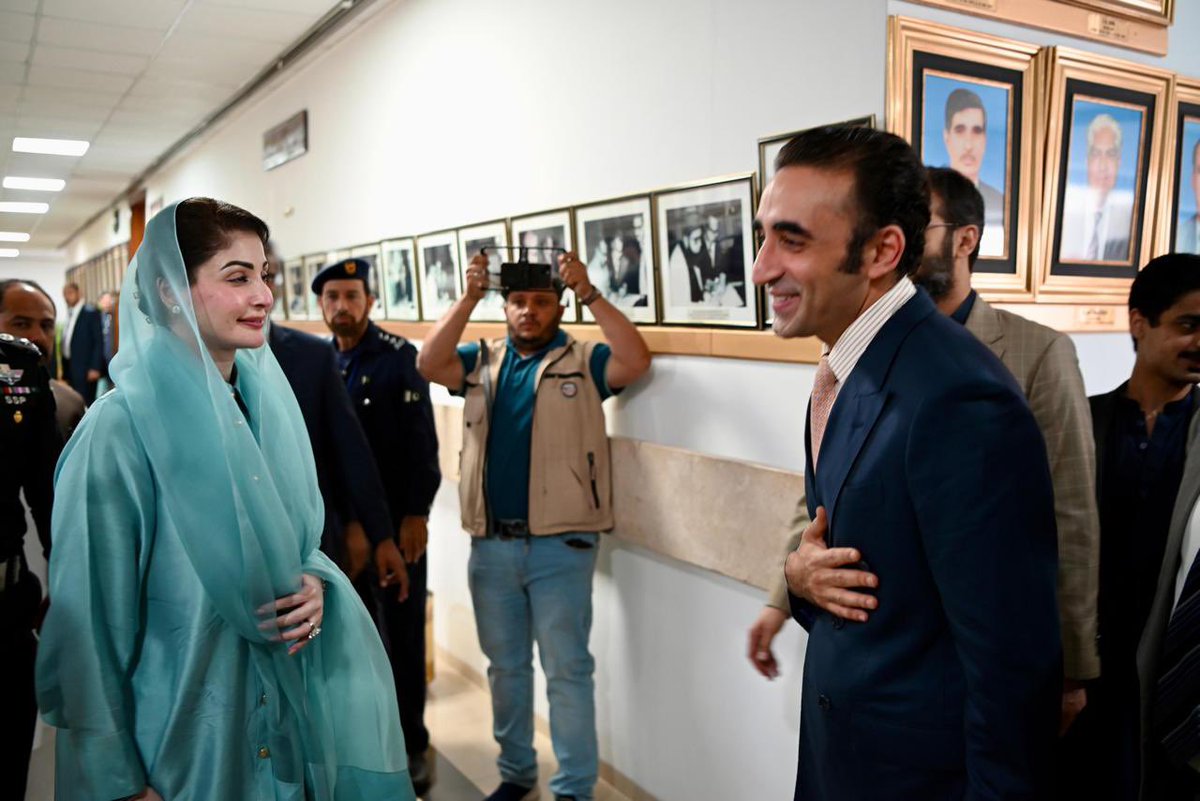 hinaparvezbutt's tweet photo. بلاول بھٹو کی وزیراعلی مریم نواز صاحبہ سے ملاقات https://t.co/lGM1iUIocV