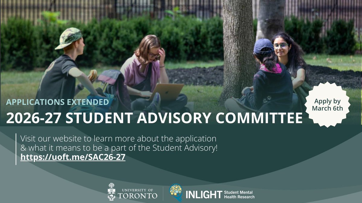 Inlight - Student Mental Health Research at UofT tweet media