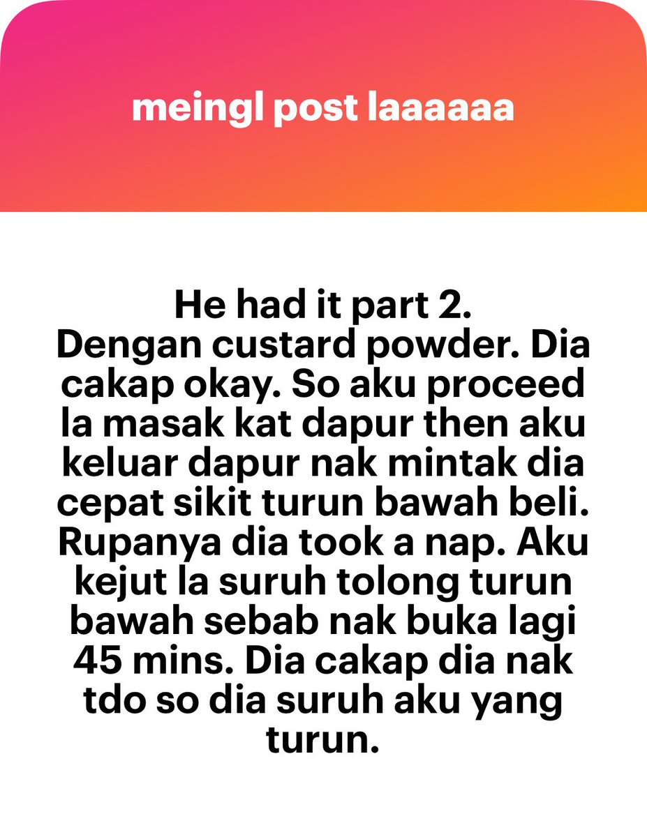 meinmokhtar's tweet photo. Time marah tu tangan pegang pisau dakkkk https://t.co/KWH4OLkuSf