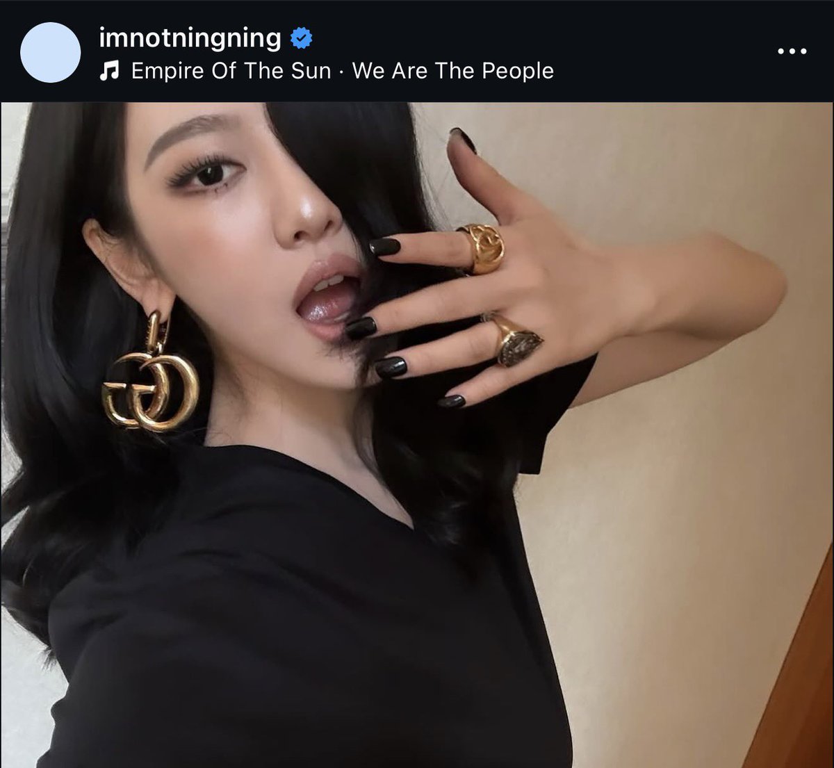 หนิงหนิงกุชชี่อัพรูปรัวๆเหมือนประชดกะเทยมาก ควีน