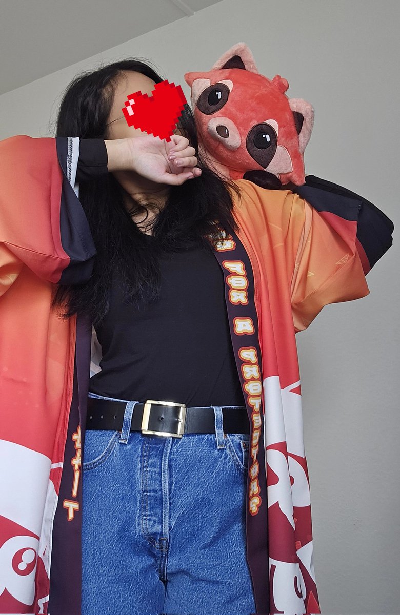 korichii_'s tweet photo. Ryoma Happi, Ryonin plush and Kouchama plush are from @LunaNoctuArts ❤️🧡

Don't mind my shenanigans on the last picture LMAO https://t.co/aXpLREBOCy