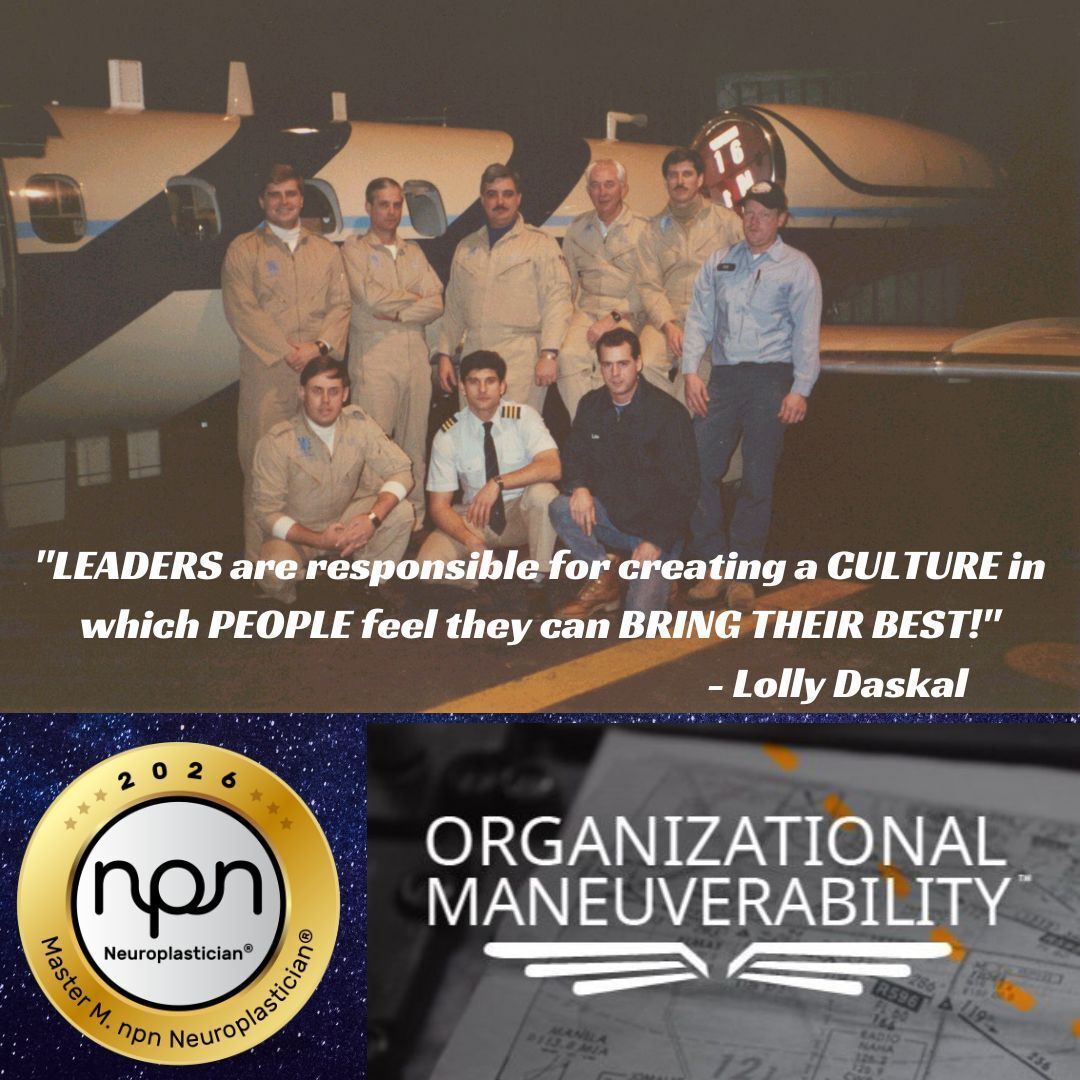 Leadership &amp; Organizational Maneuverability aligned;  "LEADERS are responsible for creating a CULTURE in which PEOPLE feel they can BRING THEIR BEST!" - Lolly Daskal.   buff.ly/pUm9Iz1  @Jeffraker @marcelbloemen @Coach_Pulse @Drjustinkennedy