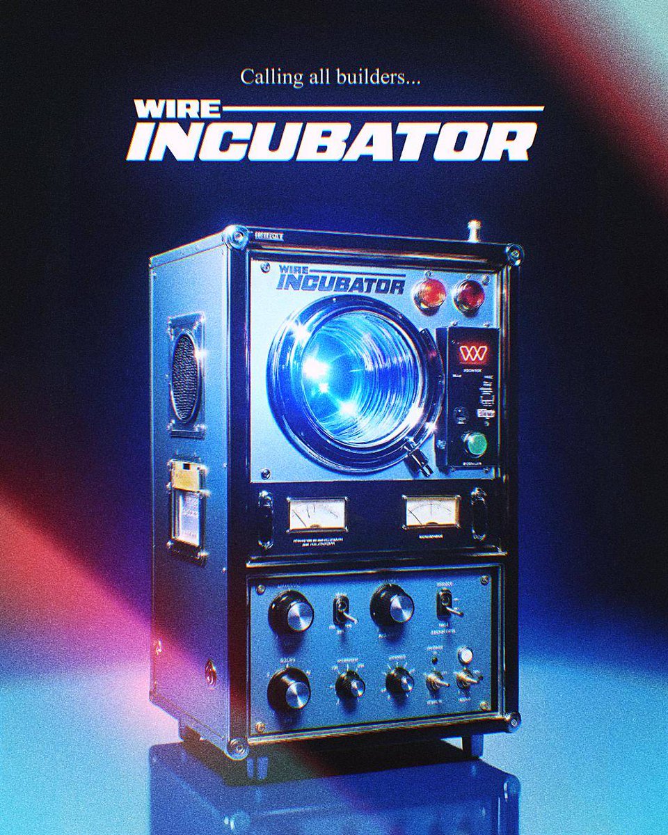 WIRE INCUBATOR COMING THIS THURSDAY!

Web3 infrastructure is finally ready for real use. But founders still struggle with fragmentation, cross-chain complexity, and distribution challenges.

We built the Wire Network Incubator to remove friction at the infrastructure layer - so