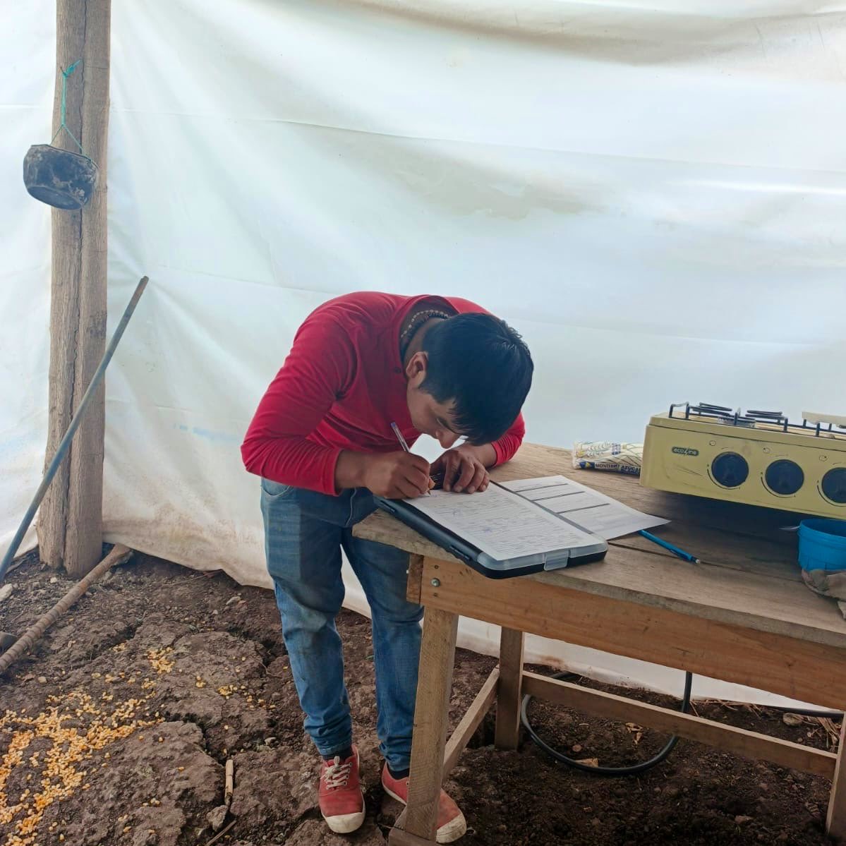 #Loja 🌱 | El Ministerio de Agricultura, Ganadería y Pesca realizó seguimiento al buen uso del crédito 7x7 en San Pablo de Tenta, cantón #Saraguro, constatando inversión en cultivos de café y frutales, sistemas de riego e infraestructura para su procesamiento.