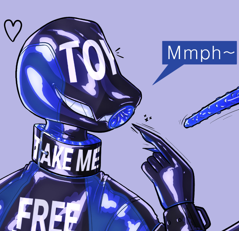 This toy shall find another to play with it~

A lizard one :3