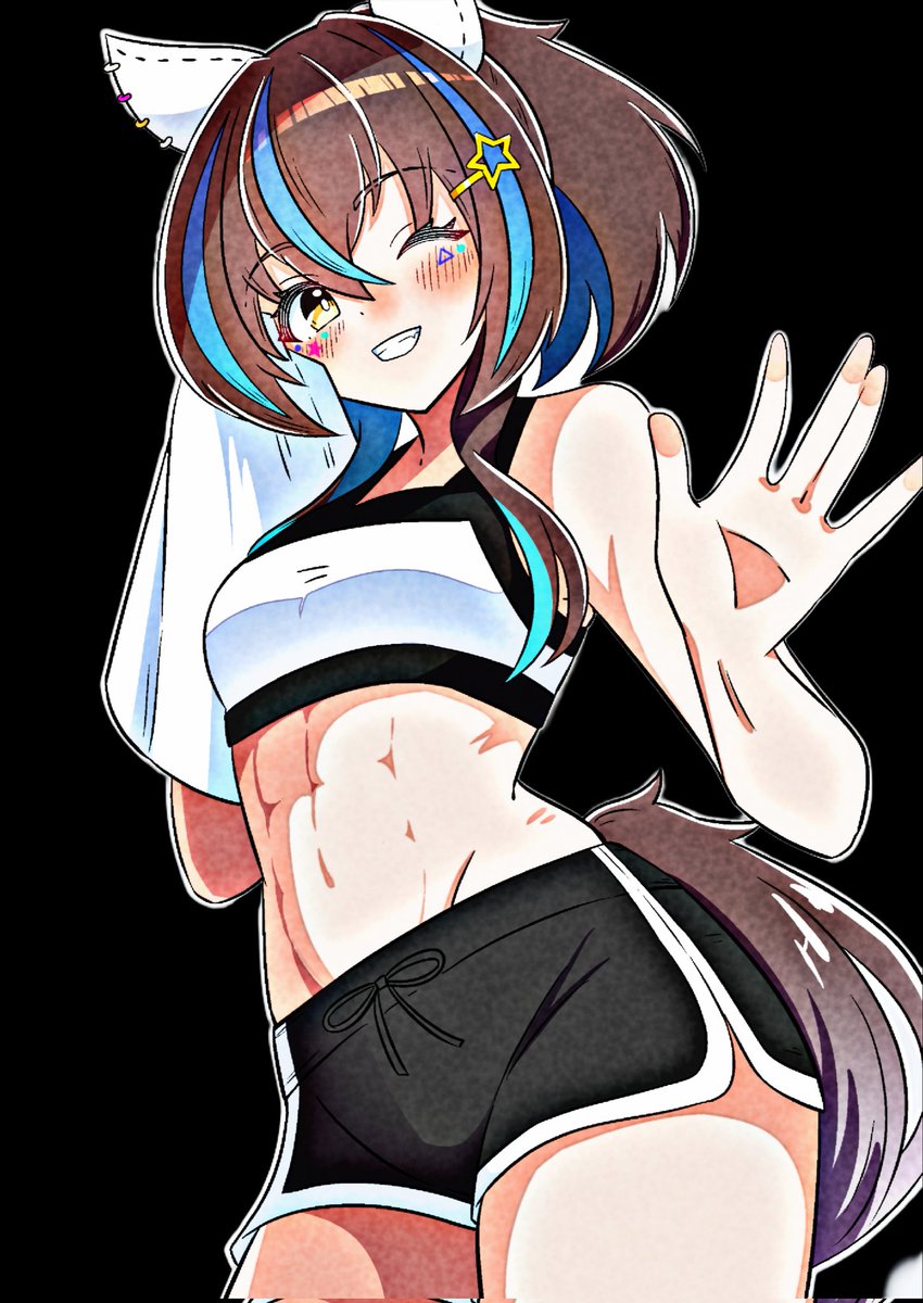 Z00MERUMA's tweet photo. ㅤ
Even if most of her time is spent doomscrolling or messing with her besties she still has a figure to keep 💦
ㅤ https://t.co/cODdx27DTk
