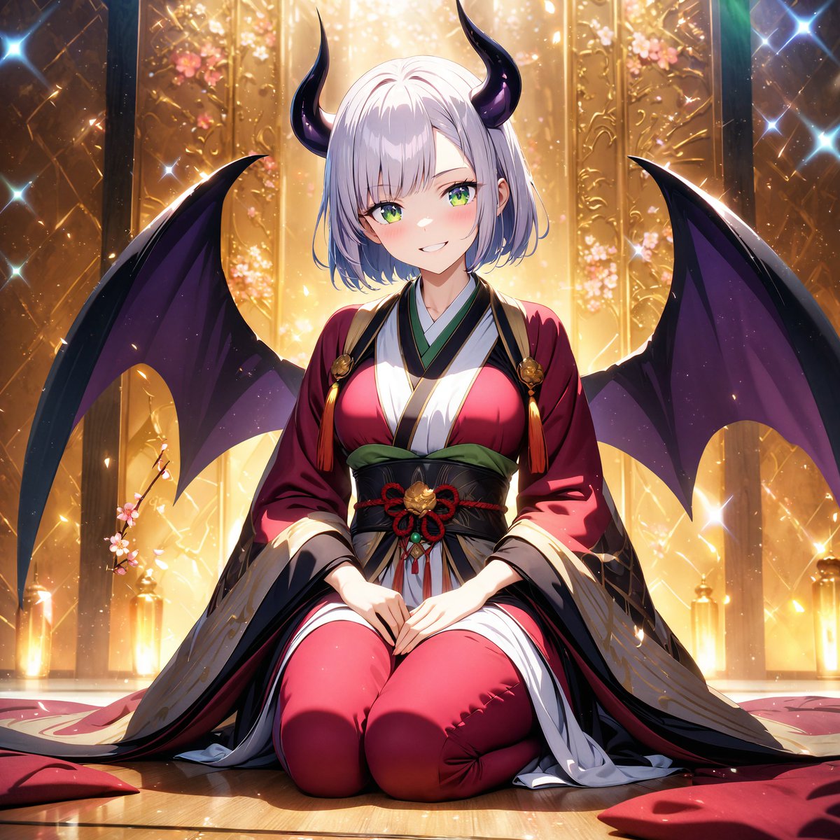 RT @rasenkaidan6: 「今日は桃の節句、ひな祭りです」
ひな人形を目指して迷走して、
謎の着物を着ているゲーミング悪魔
#ゲーミング悪魔 #ひな祭りの日