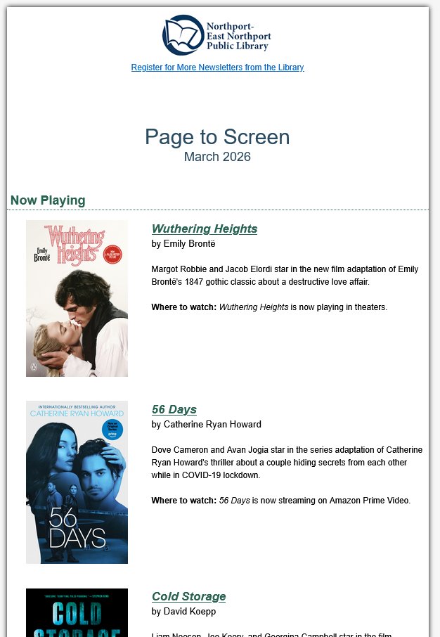 The Northport-East Northport Public Library tweet media