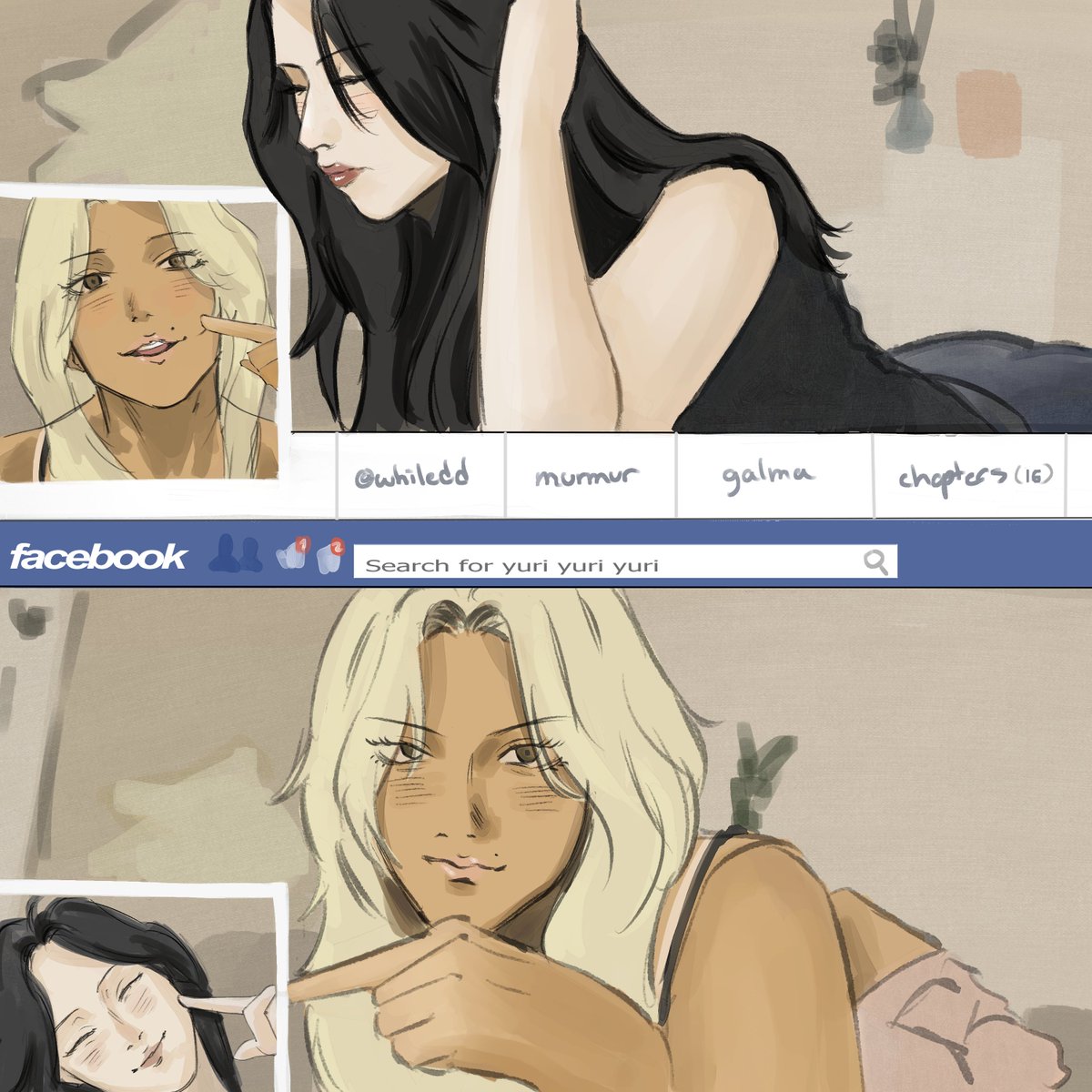 sovrne's tweet image. jina and jinah with this trend #murmur #murmurgl