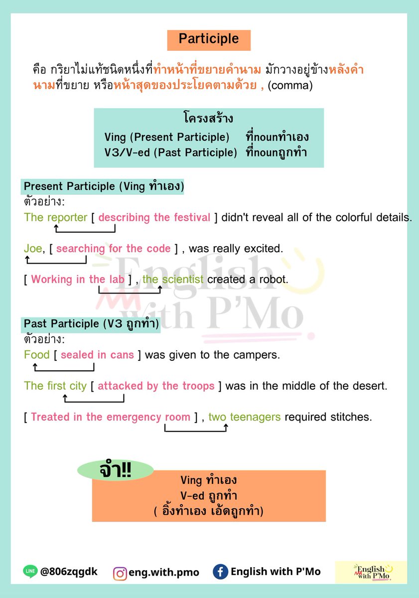 English with P’Mo tweet media