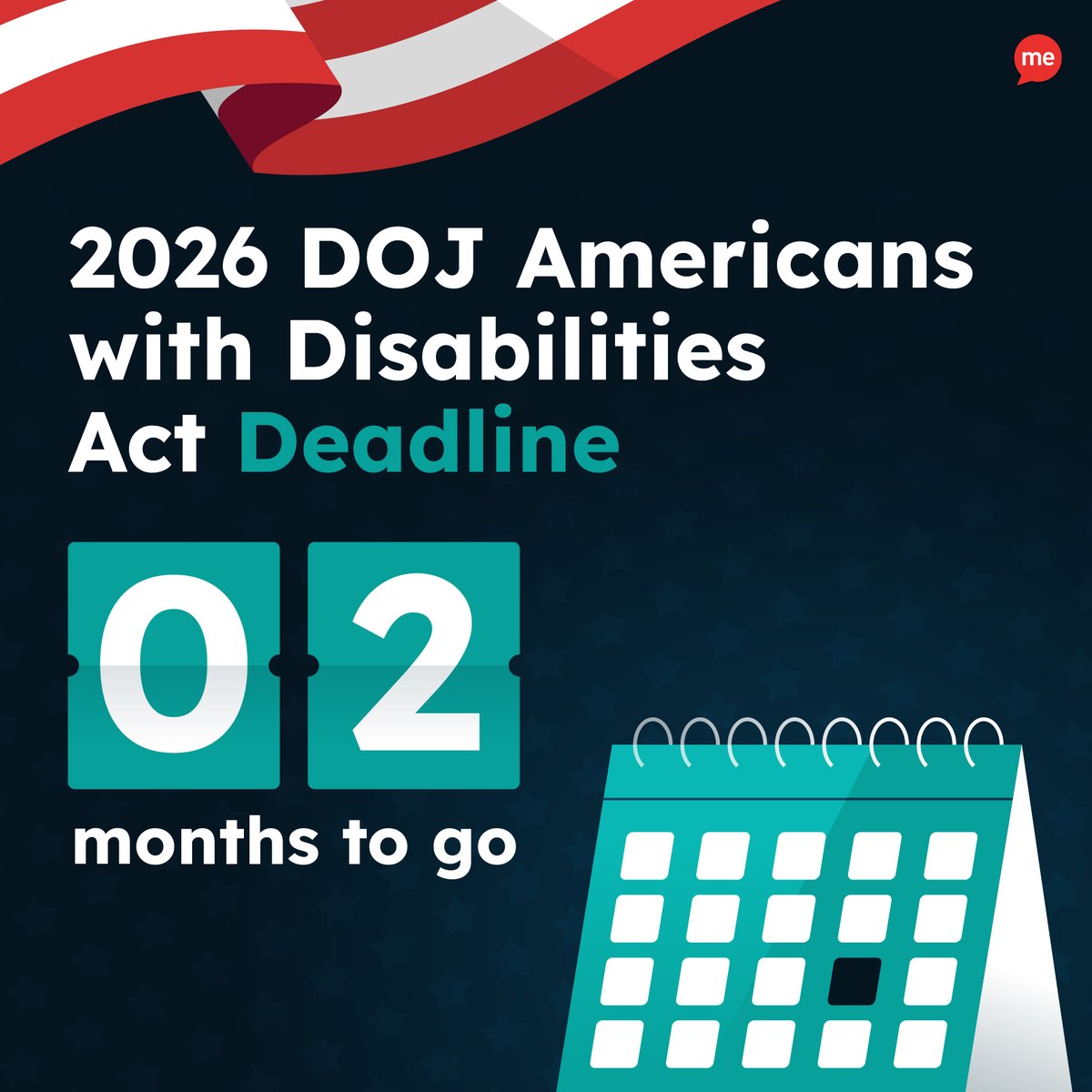 ReciteMe_US's tweet photo. With the 2026 ADA Title II deadline just 2 months away, the time to act is now ⏰

Automated scans are a great starting point, but they don’t tell the full story.

Not sure where to begin? Run a free audit: https://t.co/ilO5AzEj6y

#ADA #ADACompliance https://t.co/UwvCOX2i47