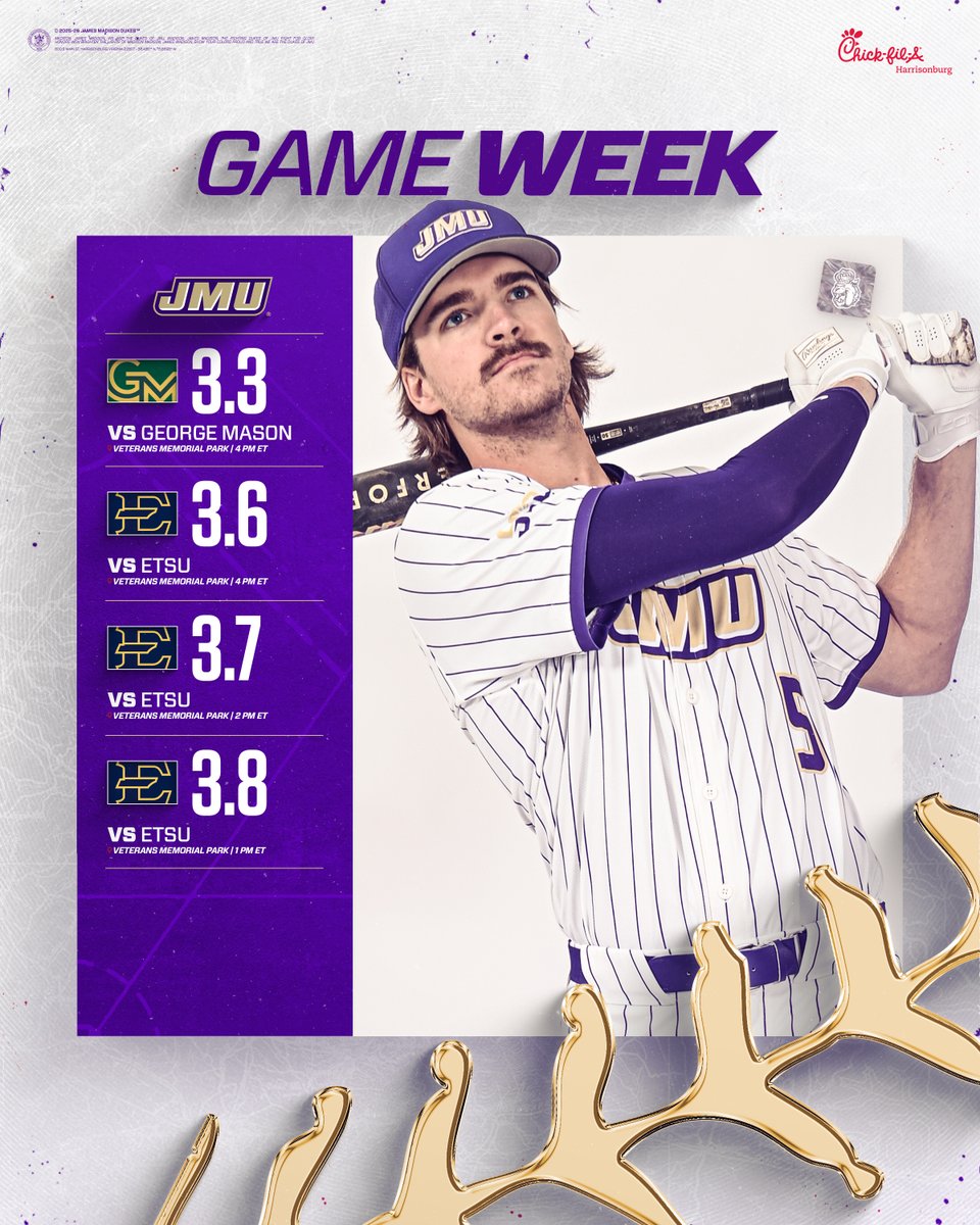 JMU Baseball tweet media