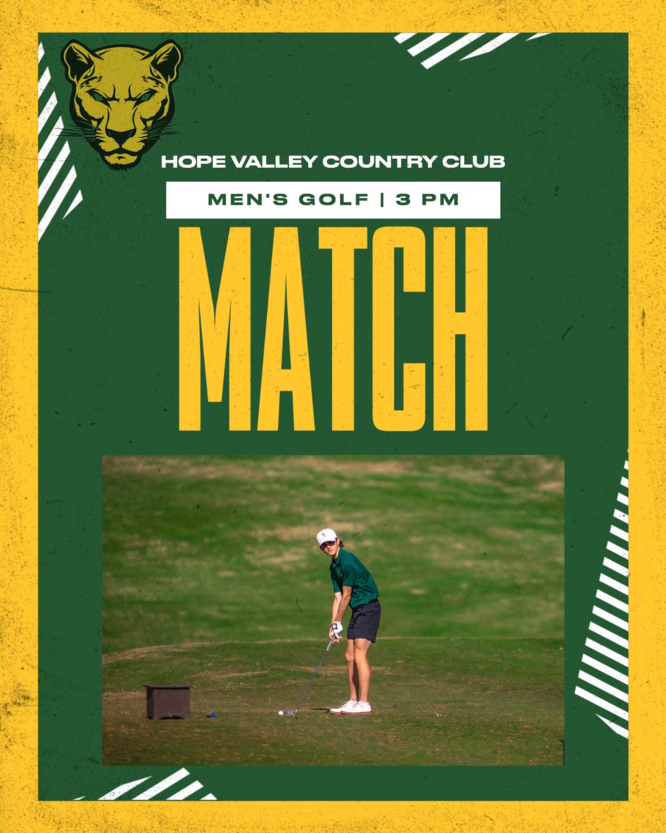 Men's golf match today at 3 pm!

📸: @tim_ts_images
<a href="/ApexHighSchool/">Apex High School</a> <a href="/apexhsathletics/">Apex Athletics</a> <a href="/apexhsgolf/">Apex High Golf</a>