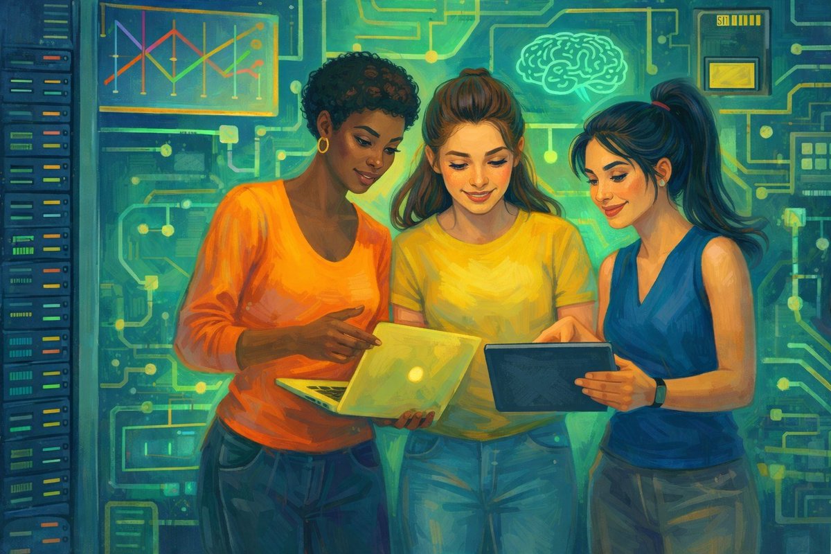 mpex_de's tweet photo. Technologie kennt kein Geschlecht, nur exzellente Lösungen.Zum  Internationalen Frauentag feiern wir die Expertinnen, die unsere IT prägen &amp; Innovationen vorantreiben. Danke an alle Kolleginnen, die unsere Tech-Bubble täglich stärker machen.🚀#WomenInTech https://t.co/B8aWhnhCwJ