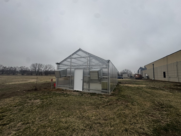 LJSHS officially has a FULLY functioning greenhouse! A special thank you to Post Rock Community Foundation, Dane G. Hansen Foundation, Land O'Lakes, Central Valley Ag, USD 298 School Board, Street Plumbing Heating &amp; Electric, and Donnie &amp; Connie White. All have contributed 🪴