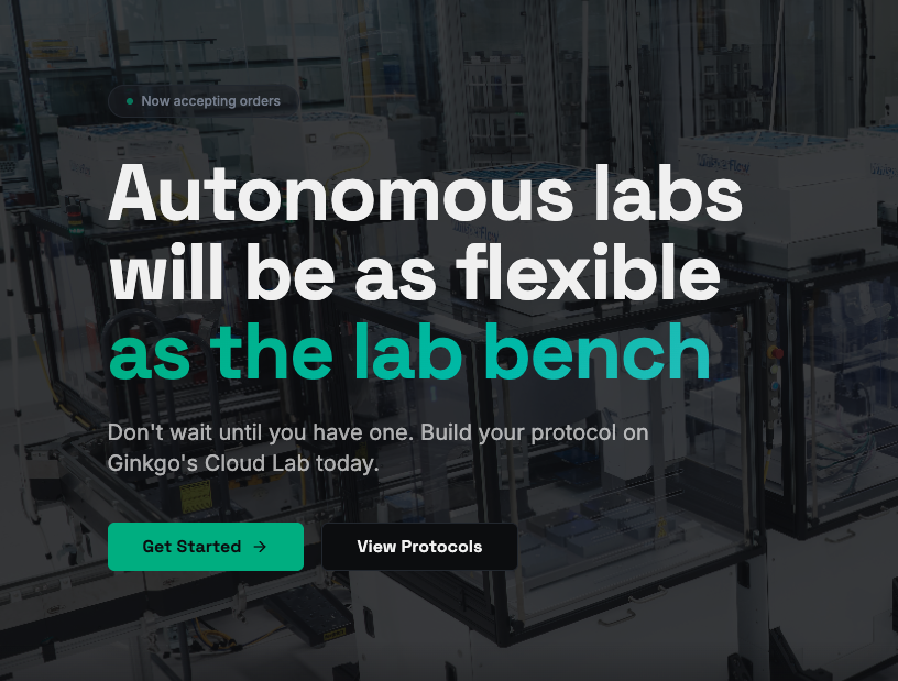 Ginkgo Bioworks tweet media