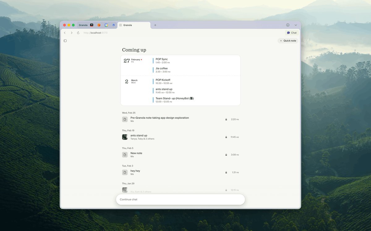 we made Granola work in a web browser so everyone, including non-engineers, can use Cursor/Claude on Slack to push fixes, make changes, and test instantly.

Granola is an Electron app so previously testing changes had a LOT of friction. here's how we improved it 🧵