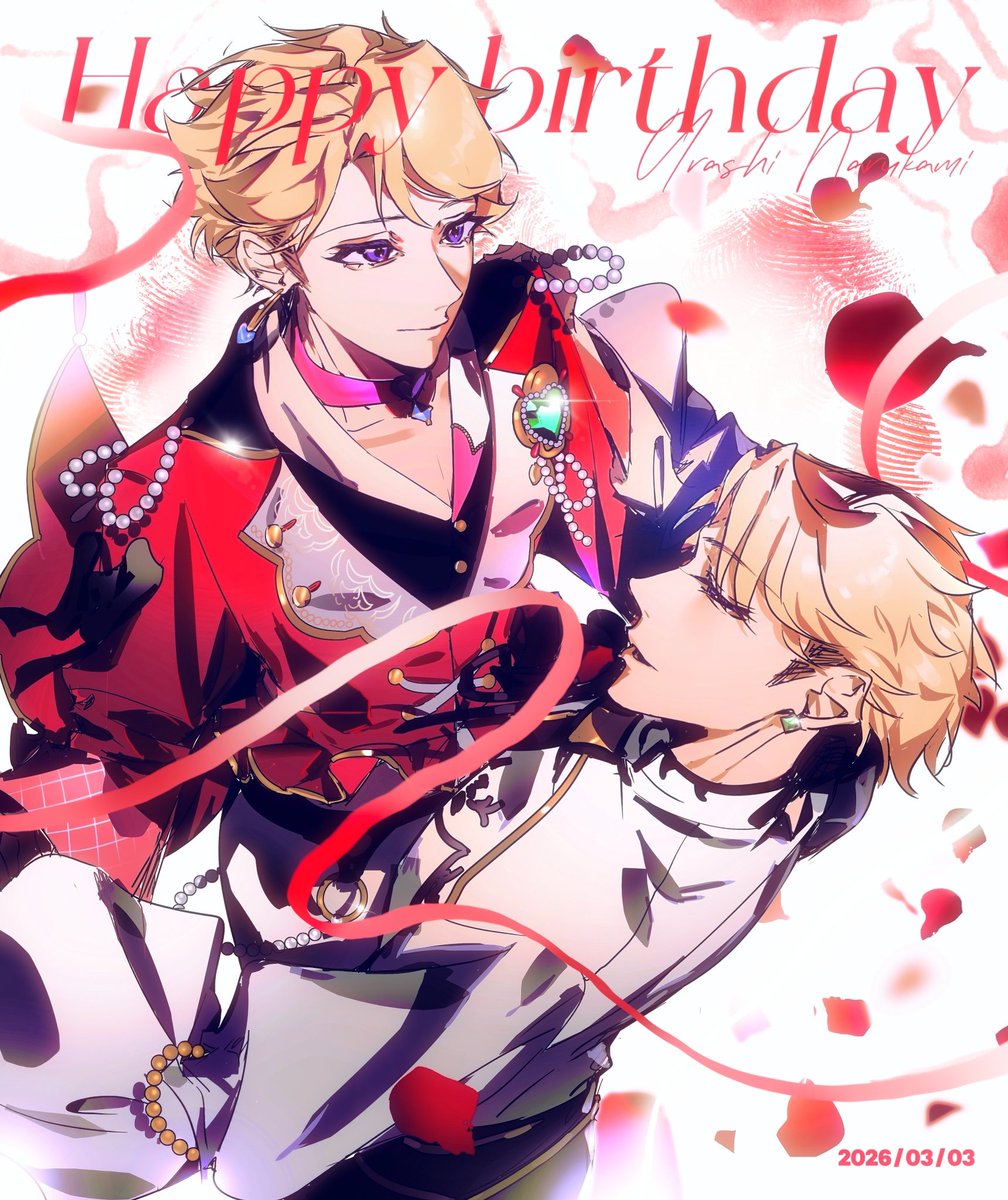 09_sombra's tweet photo. Happy Birthday❤️
愿你，百事无忧，心想事成
#あんスタFA
#鳴上嵐
#鳴上嵐誕生祭2026 https://t.co/IPhKvAgSNp