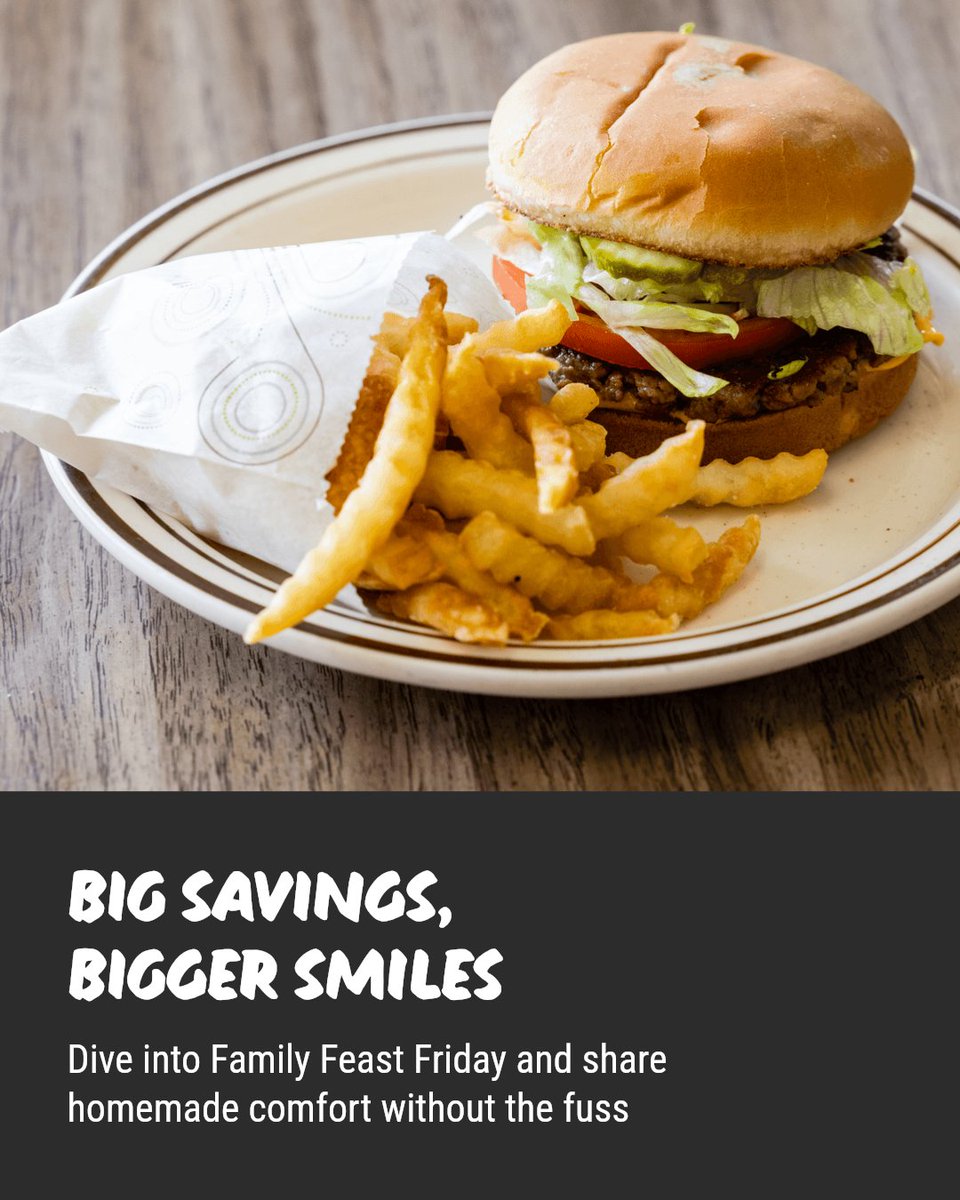 MrDonRestaurant's tweet photo. Feast mode: big savings and even bigger smiles with our Family Feast Friday bundles. Perfect for sharing that homemade comfort without the hassle. Ready to unwrap joy with your family this Friday? #battlecreekeats #damngoodfood #battlecreekeats #damngoodfood https://t.co/iagD8wE6NM