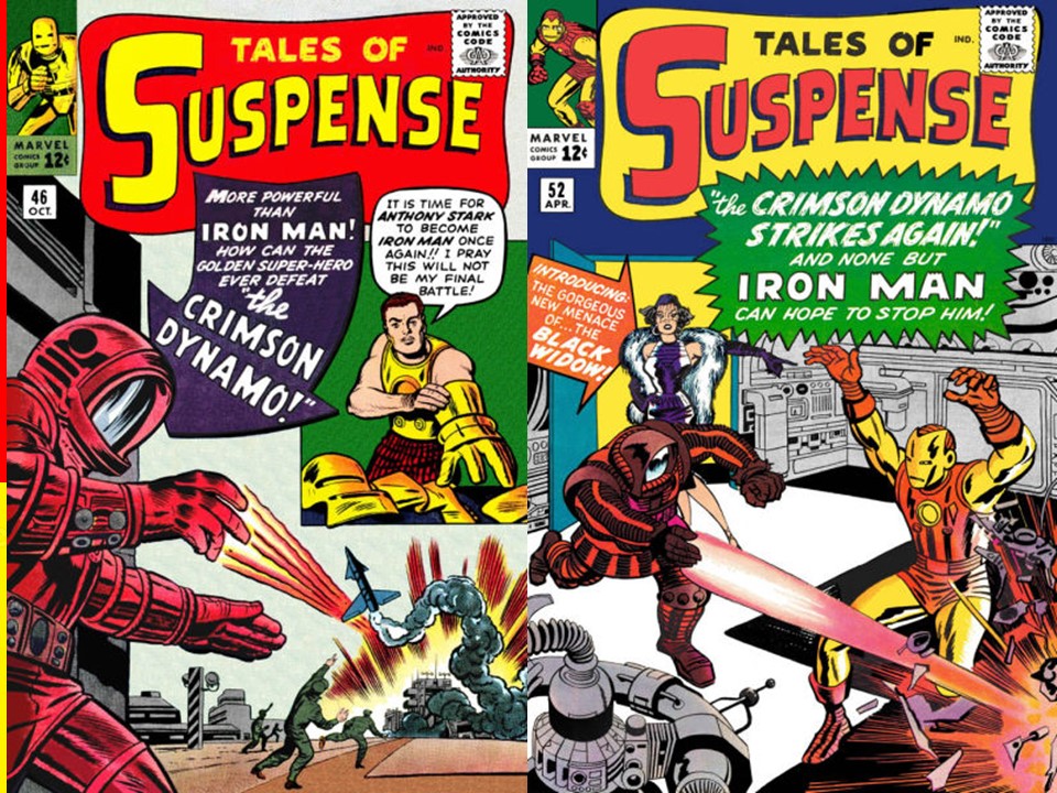 DavesComicHero's tweet photo. A look at an early Iron Man foe, the Soviet Crimson Dynamo. #GlobalComicsMonth https://t.co/YYA3vl3eur https://t.co/411Kceeaet