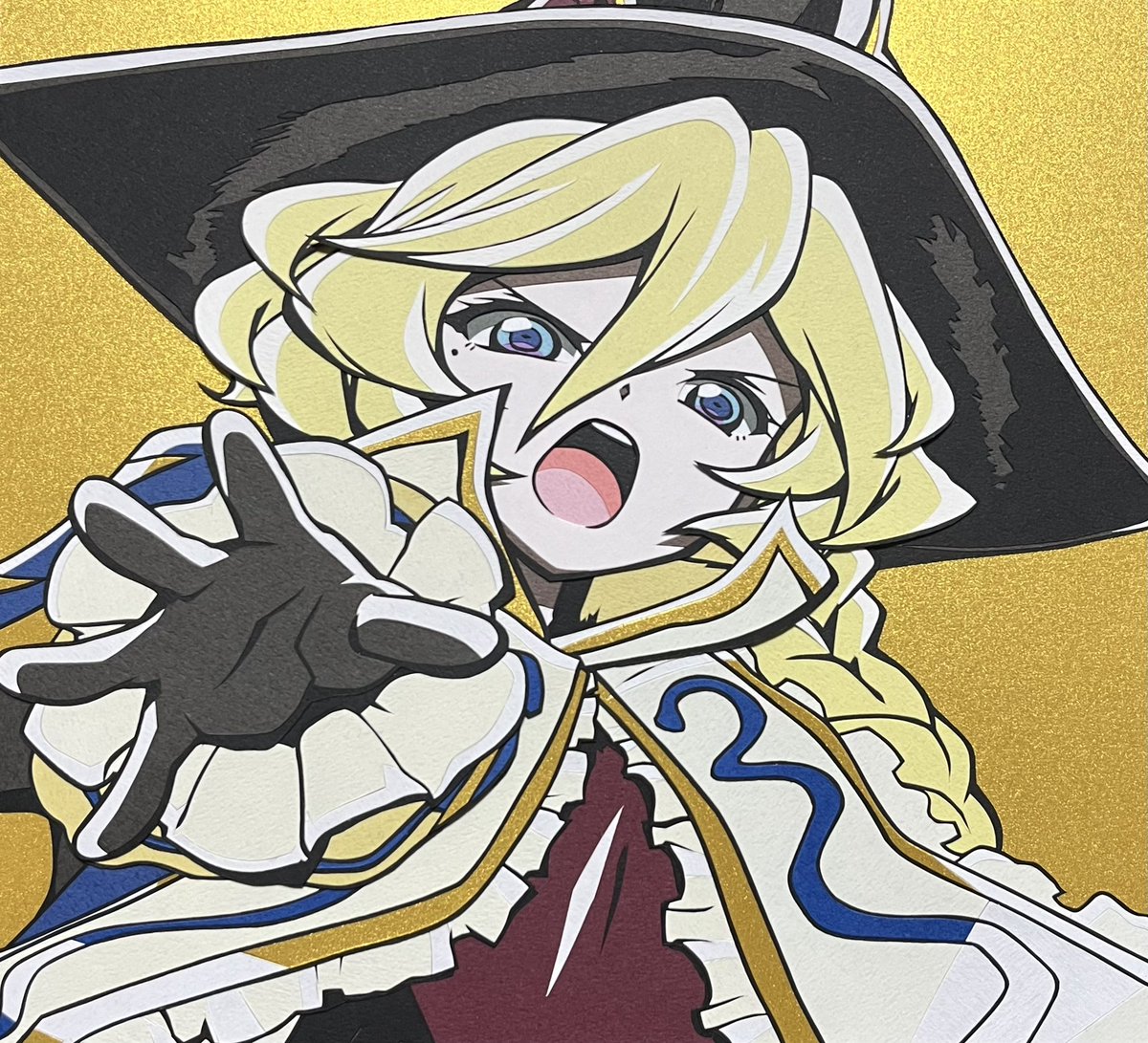 切り絵No.259 キャロルのキャラソンカバーGXカラーバージョン 殲す