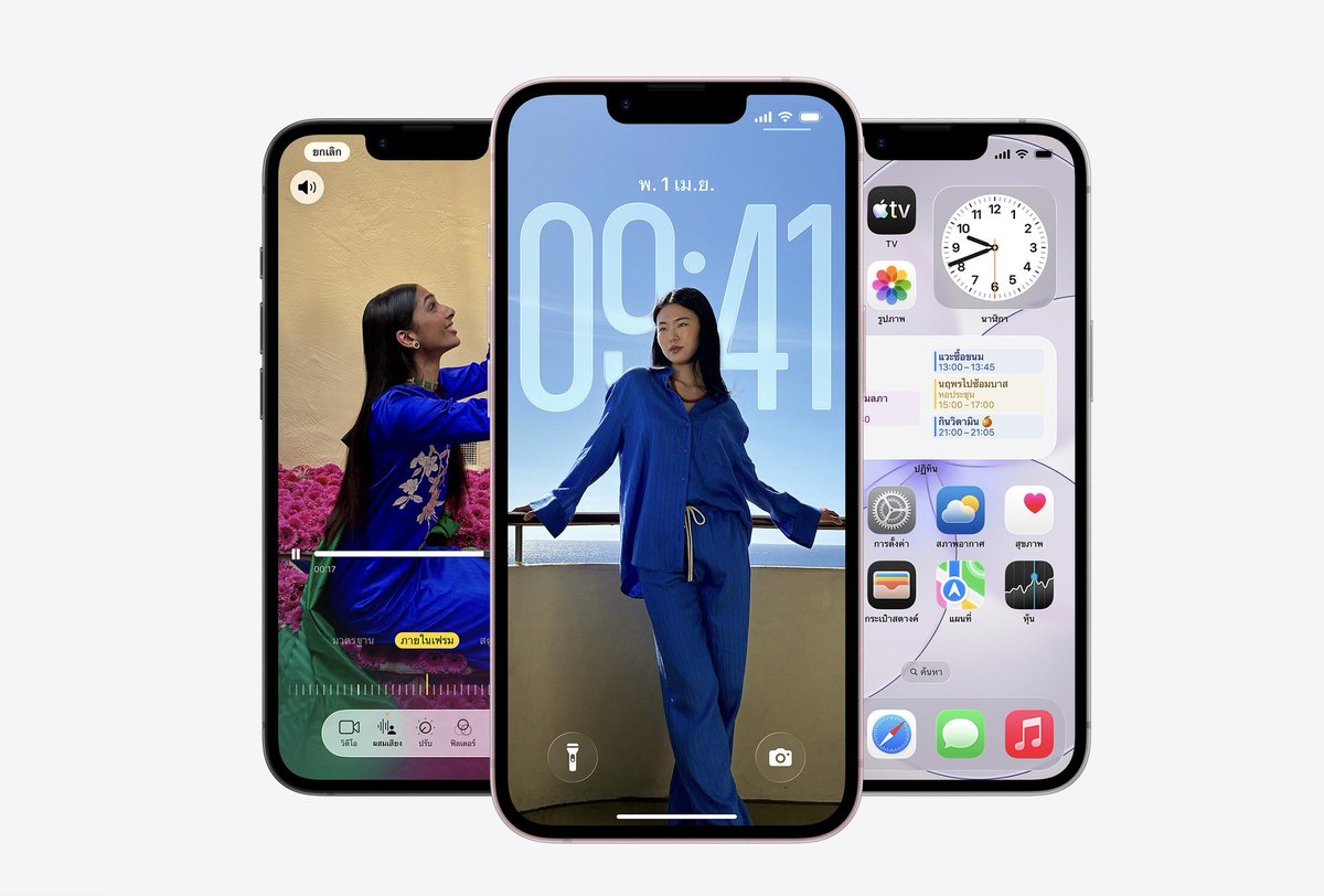 khajochi's tweet photo. BREAKING !! Apple ประกาศเปิดตัว iPhone 17e เบิ้ลความจุให้มากถึง 256GB, พร้อมชิป A19, รองรับ MagSafe ราคาเริ่ม 22,900 บาท

เปิดสั่งจองวันที่ 4 มี.ค.นี้ เปิดขายไทย 11 มี.ค.นี้
.

- ความจุเบิ้ล !! เริ่มต้นที่ 256GB ในราคาเท่าเดิม (จากเดิมเริ่มที่ 128GB)
- ชิป A19 ตัวเดียวกับที่ใช้บน iPhone 17
- รองรับ MagSafe แล้วจ้าาาา (ปีที่แล้วไม่มี)
- และ MagSafe ก็รองรับการชาร์จแบบเร็วด้วย
- เพิ่มสีใหม่ด้วย คือมีสีชมพู (ใหม่), ขาว และดำ

ราคาไทย 22,900 บาทเท่าเดิม ซึ่งโดยรวมถือว่าแอปเปิลทำการบ้านมาดีขึ้น ทั้งการเพิ่ม MagSafe เข้ามา และการเบิ้ลความจุให้ถึง 256GB ในรุ่นเริ่มต้นเลย

เปิดสั่งจองวันที่ 4 มี.ค.นี้ เปิดขายไทย 11 มี.ค.นี้

#MacThai #AppleLaunch