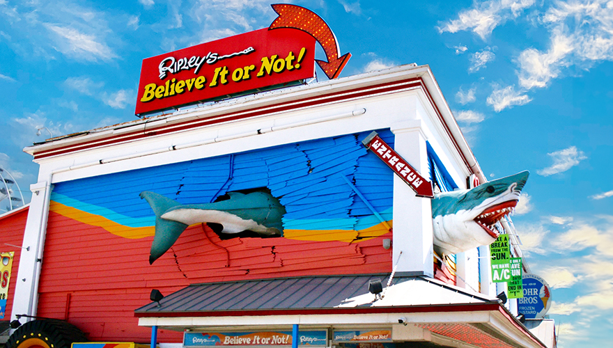 OCMaryland's tweet photo. Ripley's Believe it Or Not! isn't your typical museum experience. It's strange, unexpected, and definitely memorable! Step inside to learn something new and see exhibits you'd never expect.

Get your tickets now: https://t.co/suGGoB0QVA 

📷: Ripley's Believe it Or Not!

#ocmd https://t.co/arA6xido60